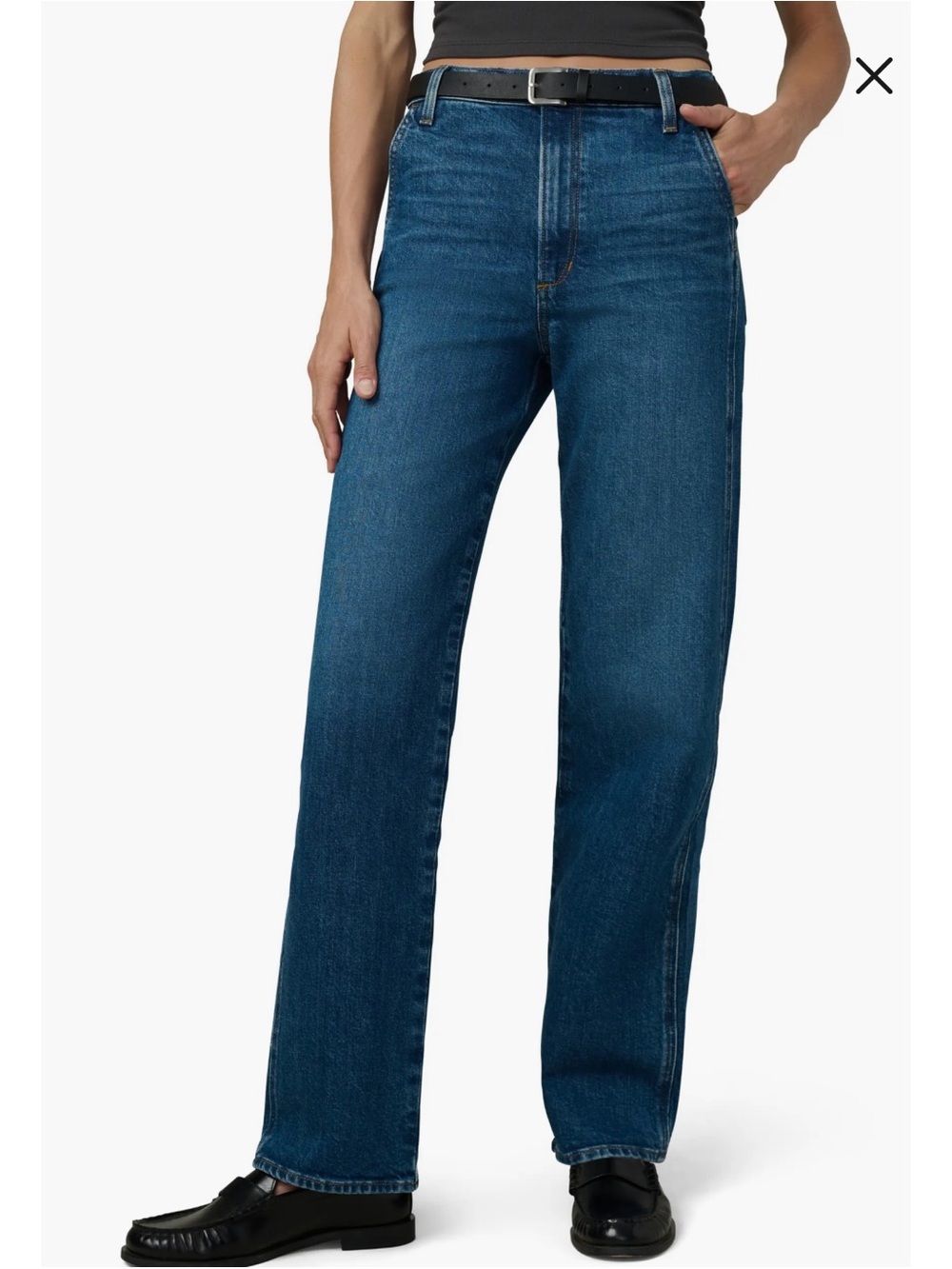 Joe's Jeans Women's Dark Blue Straight Leg Jeans